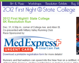 First Night State College