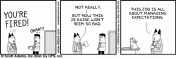 managing expectations image--Dilbert cartoon